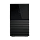 External HDD|WESTERN DIGITAL|My Book Duo|24TB|USB 3.0|USB 3.1|Drives 2|Black|WDBFBE0240JBK-EESN