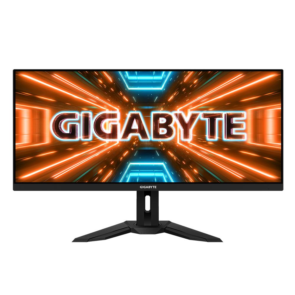 LCD Monitor|GIGABYTE|M34WQ-EK|34"|Gaming/21 : 9|Panel IPS|3440x1440|21:9|144Hz|Matte|1 ms|Speakers|Swivel|Height adjustable|Tilt|M34WQ-EK