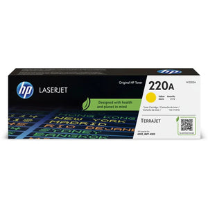 HP 220A Yellow Laser Toner Cartridge - BOX DAMAGE - 1800 pages, for HP LaserJet Pro 4302fdn