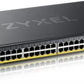 ZYXEL XGS1935-52HP, 52 PORT LITE-L3 SMART MANAGED POE SWITCH, 48X GIGABIT POE AND 4X 10G SFP+, HYBRID MODE, STANDALONE OR NEBULAFLEX CLOUD, 375 WATT POE (5Y WARRANTY)