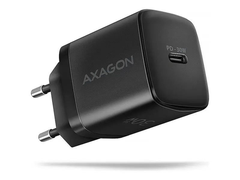 AXAGON Sil wallcharger 1x port USB-C, PD3.0/PPS/QC4+/SFC/AFC/Apple, 30W | ACU-PD30