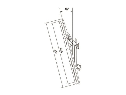 MB Pro Series Tilt Arms 400mm
