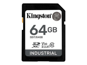 Kingston | Memory Card | SDIT/64GB | 64 GB | SD | Flash memory class Class 10, UHS-I, U3, V30, A1