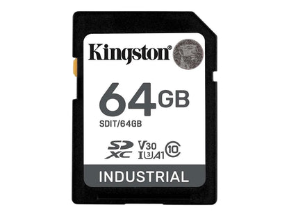 Kingston | Memory Card | SDIT/64GB | 64 GB | SD | Flash memory class Class 10, UHS-I, U3, V30, A1