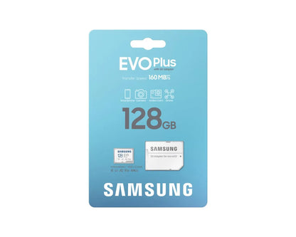 MEMORY MICRO SDXC EVO+ 128GB/V30 W/A MB-MC128SA/EU SAMSUNG