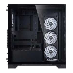 Case|ADATA|INVADER X BTF|MidiTower|Case product features Transparent panel|ATX|MicroATX|MiniITX|Colour Black|INVADERXBTFMT-BKCWW