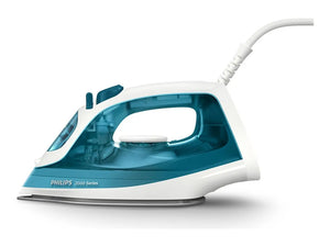 Philips Steam Iron | DST2020/90 2000 series | Steam Iron | 2000 W | Water tank capacity 250 ml | Continuous steam 25 g/min | Steam boost performance 110 g/min | Blue/White