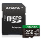 MEMORY MICRO SDXC 256GB UHS-I/UD256GUI3V30A2SP-RA1 ADATA