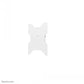 NEOMOUNTS FLAT SCREEN WALL MOUNT (ROTATABLE) 1 SCREEN WHITE