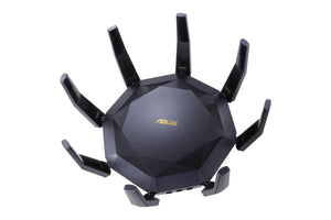 Wireless Router|ASUS|6000 Mbps|Mesh|Wi-Fi 6|USB 3.1|9x10/100/1000M|1x10GbE|1xSPF+|Number of antennas 8|RT-AX89X