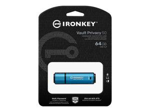 KINGSTON 64GB IronKey Vault Privacy USB