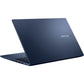 Notebook|ASUS|VivoBook Series|X1502ZA|CPU  Core i7|i7-12700H|2300 MHz|15.6"|1920x1080|RAM 16GB|DDR4|SSD 512GB|Intel UHD Graphics|Integrated|ENG|Windows 11 Home|Blue|1.7 kg|90NB0VX1-M03590