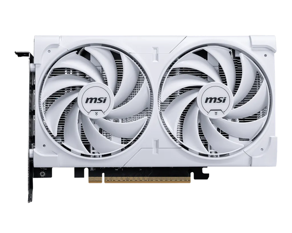 MSI GeForce RTX 5060 8G VENTUS 2X OC WHITE | NVIDIA | 8 GB | GeForce RTX 5060 | GDDR7 | HDMI ports quantity 1 | PCI Express Gen 5 x16 (uses x8)