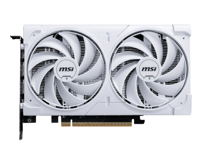 MSI GeForce RTX 5060 8G VENTUS 2X OC WHITE | NVIDIA | 8 GB | GeForce RTX 5060 | GDDR7 | HDMI ports quantity 1 | PCI Express Gen 5 x16 (uses x8)