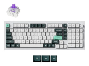 KEYBOARD WRL Q5 HE RGB/SHELL WHITE Q5H-P1 KEYCHRON