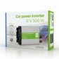 POWER INVERTER CAR 12V 500W/EG-PWC500-01 GEMBIRD