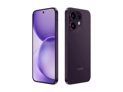 OPPO Reno16 5G (CPH2865) | Purple Black | 6.32 " | AMOLED | 2640 x 1216 pixels | Qualcomm | Snapdragon 7 Gen 4 | Internal RAM 8 GB | 512 GB | Dual SIM | 5G | Main camera resolution 50+50+50 MP | Secondary camera resolution 50 MP | Android | 16