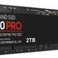 SAMSUNG 990 PRO, 2TB, PCIE 4.0 NVME, M.2, SSD