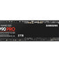 SSD|SAMSUNG|990 PRO|2TB|M.2|PCIE|NVMe|MLC|Write speed 6900 MBytes/sec|Read speed 7450 MBytes/sec|2.3mm|TBW 1200 TB|MTBF 1500000 hours|MZ-V9P2T0BW