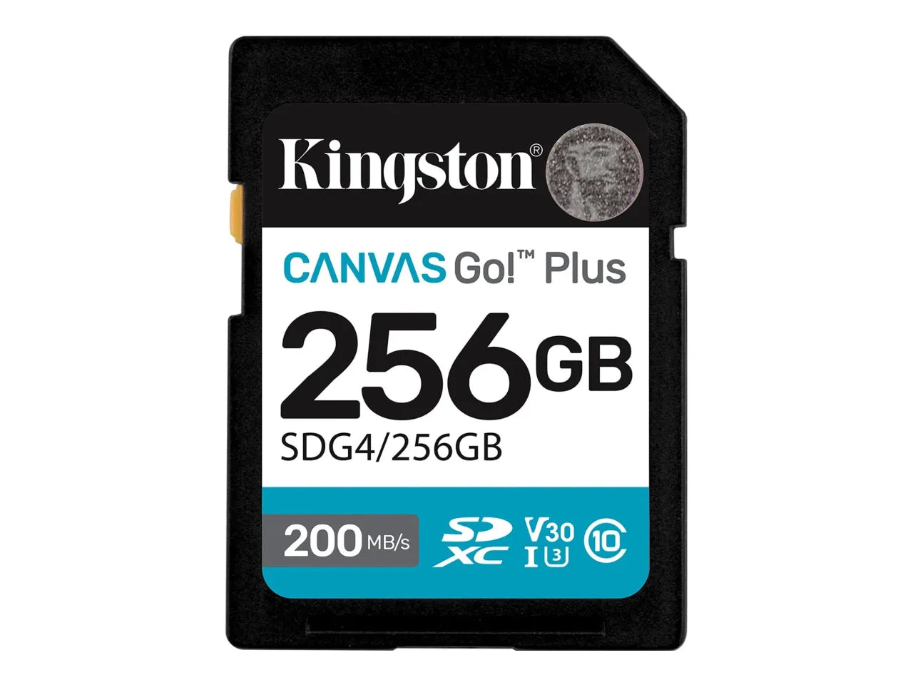Kingston | Canvas Go! Plus | 256 GB | SD | Flash memory class Class 10, UHS-I, U3, V30
