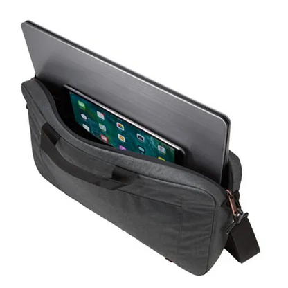 Case Logic | Era Attaché | Fits up to size 15.6 " | Messenger - Briefcase | Shoulder strap | Obsidian