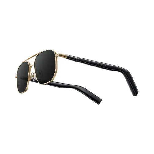Xiaomi | Smart Audio Glasses | Mijia Pilot-Style | Bluetooth | Open-Ear | Microphone | Noise canceling | Wireless | Gold