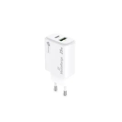 POWER ADAPTER USB/USB-C 25W/FAST MRMA112-2 MEDIARANGE
