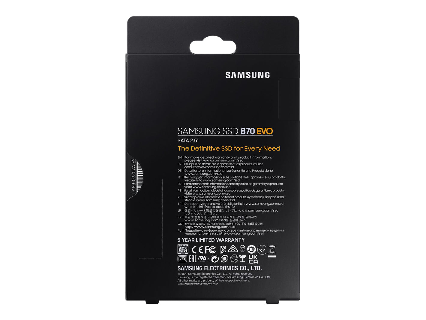 SAMSUNG SSD 870 EVO 250GB 2.5inch SATA