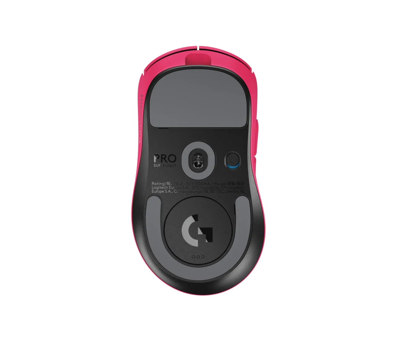 MOUSE USB WRL PRO X SUPERLIGHT/2DEX BLACK 910-007373 LOGITECH