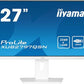 LCD Monitor|IIYAMA|27"|Business|Panel IPS|2560x1440|16:9|100Hz|Matte|1 ms|Speakers|Swivel|Pivot|Height adjustable|Tilt|Colour White|XUB2797QSN-W1