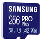 MEMORY MICRO SDXC PRO+ 256GB/W/ADAPT. MB-MD256SA/EU SAMSUNG
