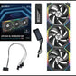 CASE FAN 120MM/G99.12SL1W3B.00 LIAN LI
