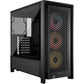 Corsair PC Case | Frame 4000D RS ARGB Modular | Black | Mid-Tower