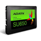 SSD|ADATA|SU650|512GB|SATA 3.0|Write speed 450 MBytes/sec|Read speed 520 MBytes/sec|2,5"|TBW 140 TB|MTBF 2000000 hours|ASU650SS-512GT-R