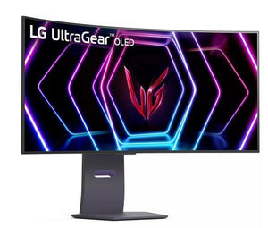 Monitor|LG|39GS95QE-B|39"|Gaming/Curved/21 : 9|Panel OLED|3440x1440|21:9|240Hz|Matte|0.03 ms|Swivel|Height adjustable|Tilt|Colour Black|39GS95QE-B