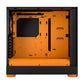Fractal Design | Pop Air RGB | Side window | ATX, mATX, Mini ITX | ATX | Orange Core TG Clear Tint