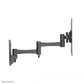 NEWSTAR FLAT SCREEN WALL MOUNT (3 PIVOTS & TILTABLE) 10-40" BLACK