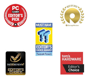 SSD|SANDISK|600xTBW rating|MTBF 1750000 h|Read speed 14900 MB/s|Write speed 11000 MB/s|NVMe Yes|PCI Express 5.0|M.2|1000 GB|SDSP82100TAN-000E0