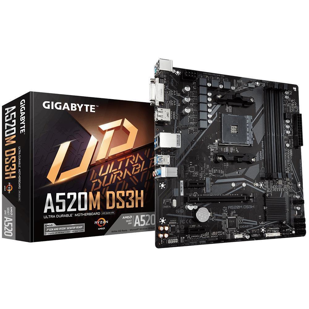 MB AMD A520 SAM4 MATX/A520M DS3H AC 1.4 GIGABYTE