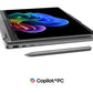 Lenovo Yoga 7 2-in-1 14ILL10 | Luna Grey | 14 " | OLED | Touchscreen | WUXGA | 1920 x 1200 pixels | Intel Core Ultra 7 | 256V | 16 GB | Soldered LPDDR5x | Solid-state drive capacity 512 GB | Intel Arc Graphics 140V | Windows 11 Home | 802.11be | Blue...