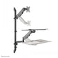 NEOMOUNTS WALL MOUNTED SIT-STAND WORKSTATION (SCREEN, KEYBOARD & MOUSE)
