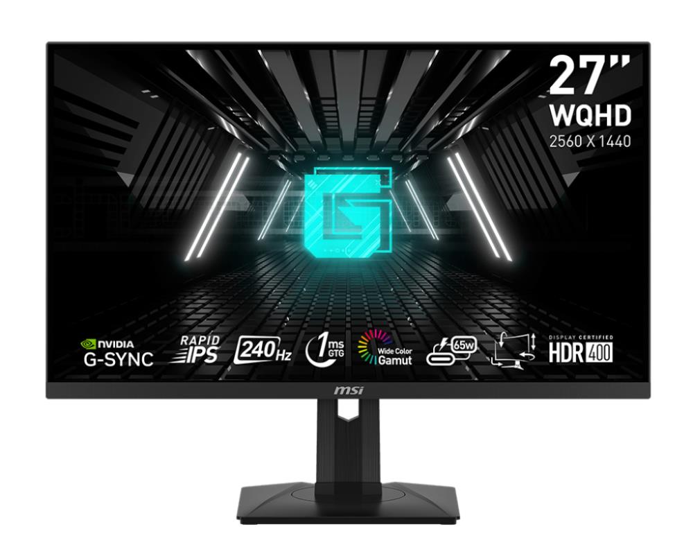 LCD Monitor|MSI|G274QPX|27"|Gaming|Panel IPS|2560x1440|16:9|240Hz|Matte|1 ms|Swivel|Pivot|Height adjustable|Tilt|Colour Black|G274QPX