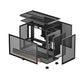 Deepcool Case | CH260 Wood | Micro Tower | Black