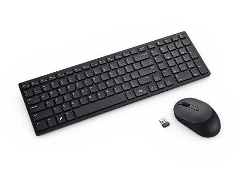 Dell Silent Keyboard and Mouse - KM555 - Russian (QWERTY)