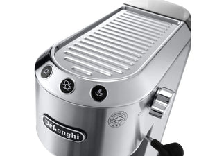 Delonghi | Dedica Espresso Coffee Maker | EC685.M | Pump pressure 15 bar | Built-in milk frother | Semi-automatic | 1300 W | Inox