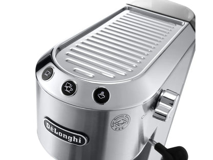 Delonghi | Dedica Espresso Coffee Maker | EC685.M | Pump pressure 15 bar | Built-in milk frother | Semi-automatic | 1300 W | Inox