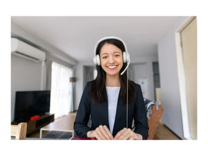 LOGI H390 USB Computer Headset - WHITE