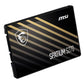 SSD|MSI|SPATIUM S270|480GB|SATA|3D NAND|Write speed 450 MBytes/sec|Read speed 500 MBytes/sec|2,5"|TBW 250 TB|MTBF 2000000 hours|S78-440E350-P83