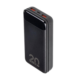 POWER BANK USB 20000MAH/BLACK VA2580 RIVACASE