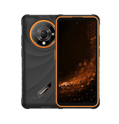 Hammer | Iron 6 | Orange | 6.56 " | IPS | 1612 x 720 pixels | Mediatek | Dimensity 6300 | Internal RAM 8 GB | 256 GB | Dual SIM | 3G | 4G | 5G | Main camera resolution 64 MP | Android | 15 | 6050 mAh